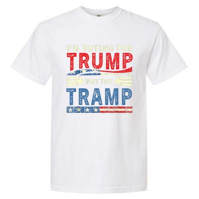 IM Voting For Trump Not The Tramp Trump Vance 2024 Garment-Dyed Heavyweight T-Shirt