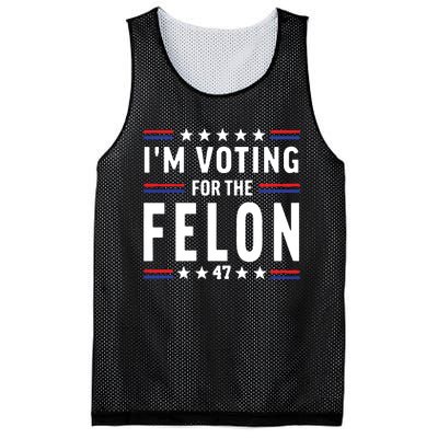 IM Voting For The Felon Mesh Reversible Basketball Jersey Tank