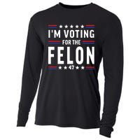 IM Voting For The Felon Cooling Performance Long Sleeve Crew