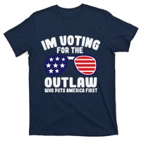 I’M Voting For The Outlaw Who Puts America First Trump 2024 T-Shirt