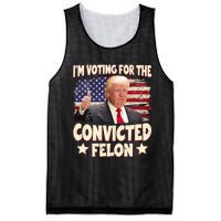 IM Voting For The Convicted Felon 2024 Mesh Reversible Basketball Jersey Tank