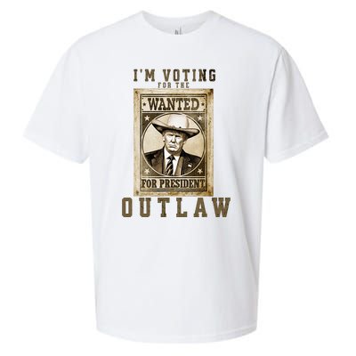 IM Voting For The Outlaw Wanted For President Sueded Cloud Jersey T-Shirt