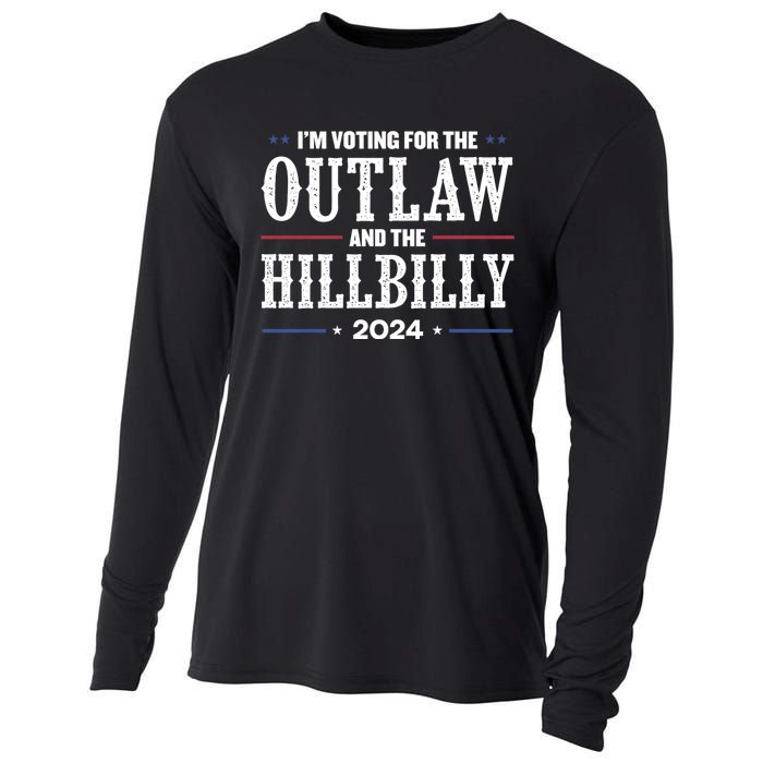 Im Voting For The Outlaw And The Hillbilly 2024 Cooling Performance Long Sleeve Crew