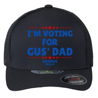 IM Voting For Gus Walz Dad Harris Walz 2024 Flexfit Unipanel Trucker Cap