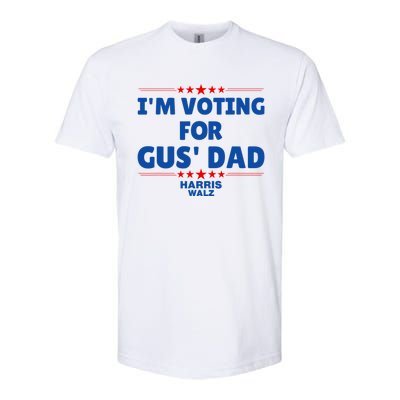 IM Voting For Gus Walz Dad Harris Walz 2024 Softstyle CVC T-Shirt