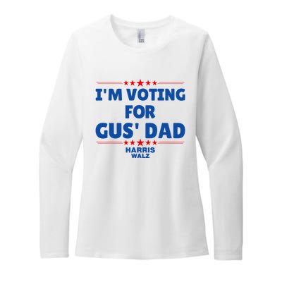 IM Voting For Gus Walz Dad Harris Walz 2024 Womens CVC Long Sleeve Shirt