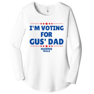 IM Voting For Gus Walz Dad Harris Walz 2024 Women's Perfect Tri Tunic Long Sleeve Shirt