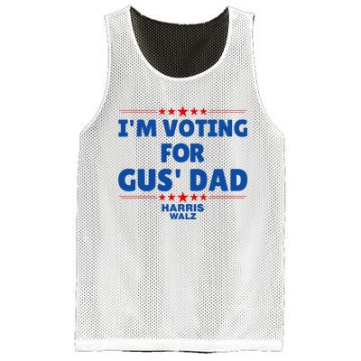 IM Voting For Gus Walz Dad Harris Walz 2024 Mesh Reversible Basketball Jersey Tank