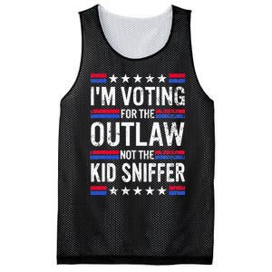 Im Voting For The Outlaw Not The K.I.D Sniffer Mesh Reversible Basketball Jersey Tank