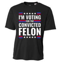 IM Voting For The Convicted Felon 2024 Cooling Performance Crew T-Shirt