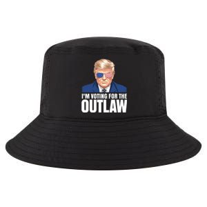 Im Voting For The Outlaw Trump 2024 Cool Comfort Performance Bucket Hat