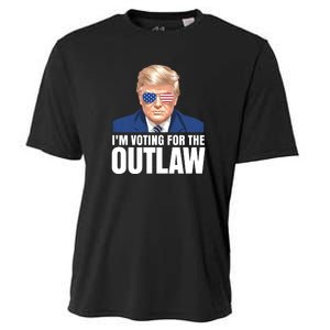 Im Voting For The Outlaw Trump 2024 Cooling Performance Crew T-Shirt