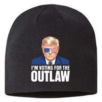 Im Voting For The Outlaw Trump 2024 Sustainable Beanie