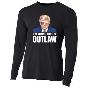 Im Voting For The Outlaw Trump 2024 Cooling Performance Long Sleeve Crew