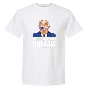 Im Voting For The Outlaw Trump 2024 Garment-Dyed Heavyweight T-Shirt