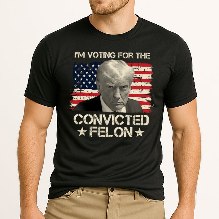 Im Voting For The Convicted Felon Trump Performance Shirt