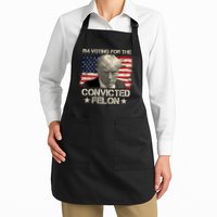 Im Voting For The Convicted Felon Trump Apron