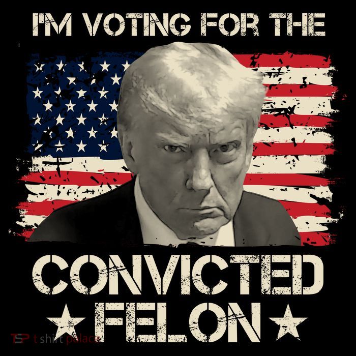 Im Voting For The Convicted Felon Trump City Backpack