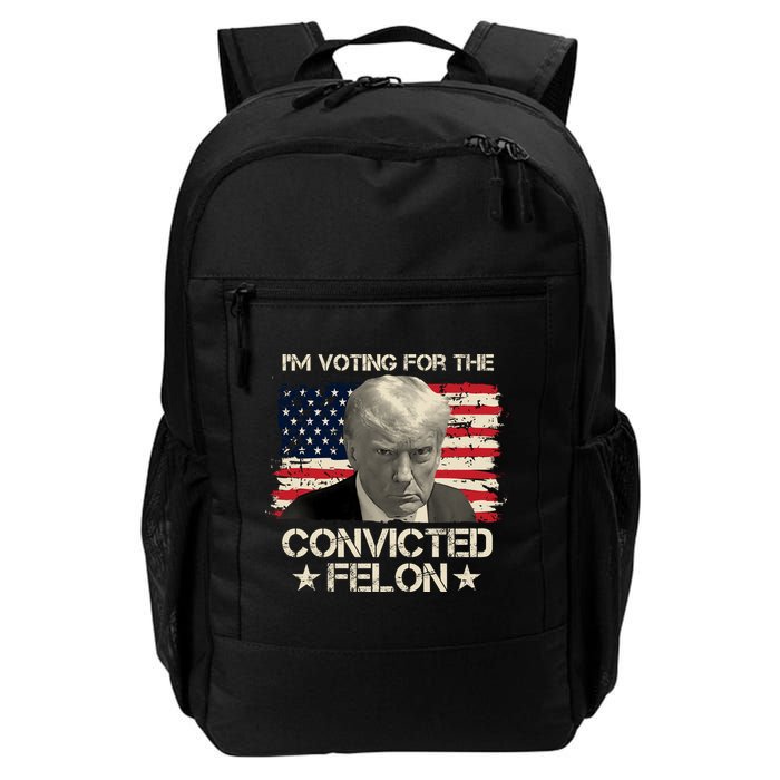 Im Voting For The Convicted Felon Trump Backpack