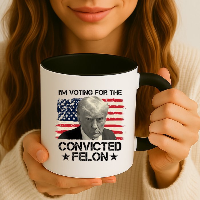 Im Voting For The Convicted Felon Trump Mug