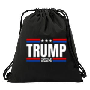 IM Voting For The Felon Trump For President 2024 Drawstring Bag