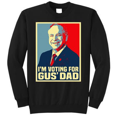 IM Voting For Gus Dad Vote Tim Walz 2024 Waltz Sweatshirt