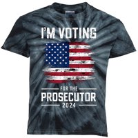 I´M Voting For The Prosecutor 2024 Democrat Liberal Election Kids Tie-Dye T-Shirt