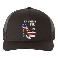 I’M Voting For The Prosecutor High Heel Stilettos Us Flag Vote President Kamala Yupoong Adult 5-Panel Trucker Hat