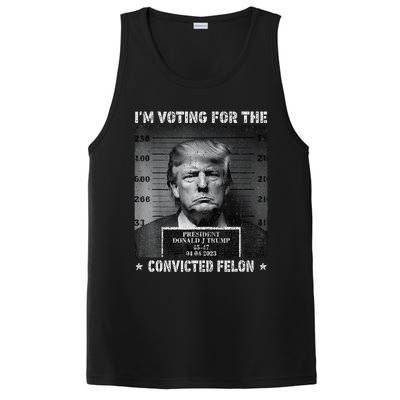 IM Voting For The Convicted Felon Funny Trump 2024 PosiCharge Competitor Tank