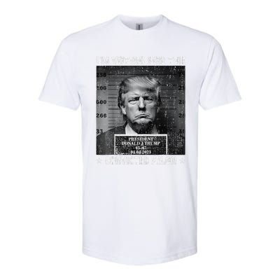 IM Voting For The Convicted Felon Funny Trump 2024 Softstyle CVC T-Shirt