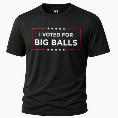 I Voted For Big Balls Doge D.O.G.E Funny Performance Shirt