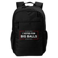 I Voted For Big Balls Doge D.O.G.E Funny Backpack