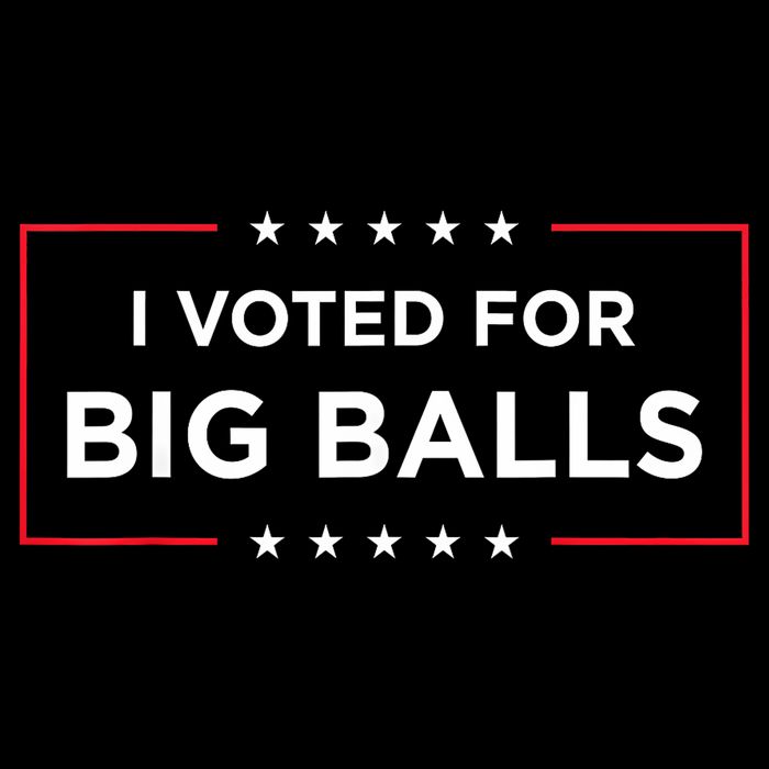 I Voted For Big Balls Doge D.O.G.E Funny Backpack