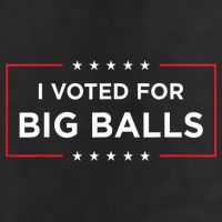 I Voted For Big Balls Doge D.O.G.E Funny 15oz Campfire Ceramic Mug
