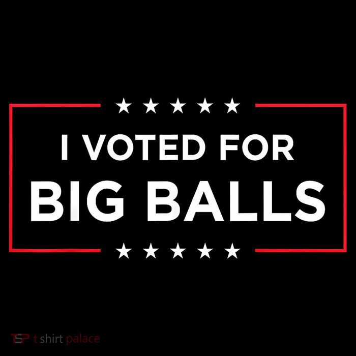 I Voted For Big Balls Doge D.O.G.E Funny Baby Bodysuit