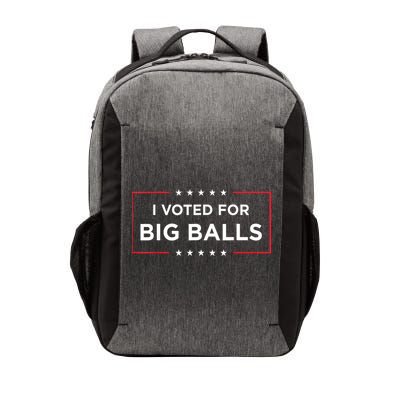 I Voted For Big Balls Doge D.O.G.E Funny Vector Backpack