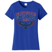 IM Voting For Gus Dad Harris Walz 2024 Pres And Vice Women's T-Shirt