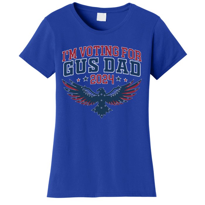 IM Voting For Gus Dad Harris Walz 2024 Pres And Vice Women's T-Shirt