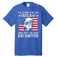 IM Voting For The Outlaw Not The Ki.D Sniffer Trump 2024 Tall T-Shirt