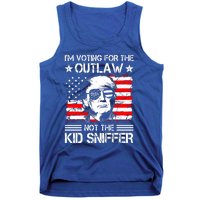 IM Voting For The Outlaw Not The Ki.D Sniffer Trump 2024 Tank Top