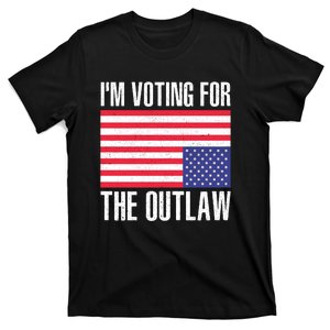 Im Voting For The Outlaw Trump 2024 T-Shirt