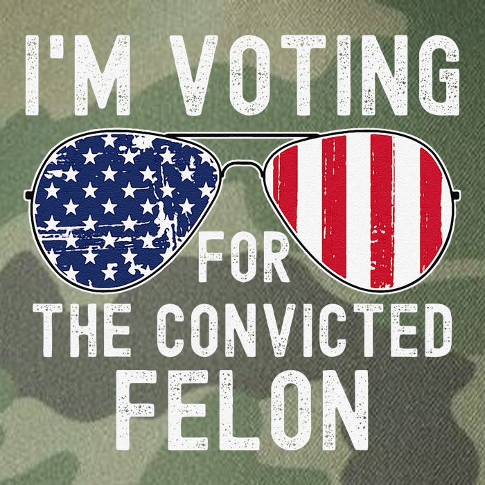 Im Voting For The Convicted Felon July 4th 2024 Legacy Tie Dye Trucker Hat