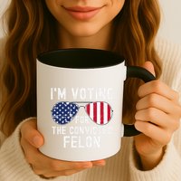 Im Voting For The Convicted Felon July 4th 2024 Mug
