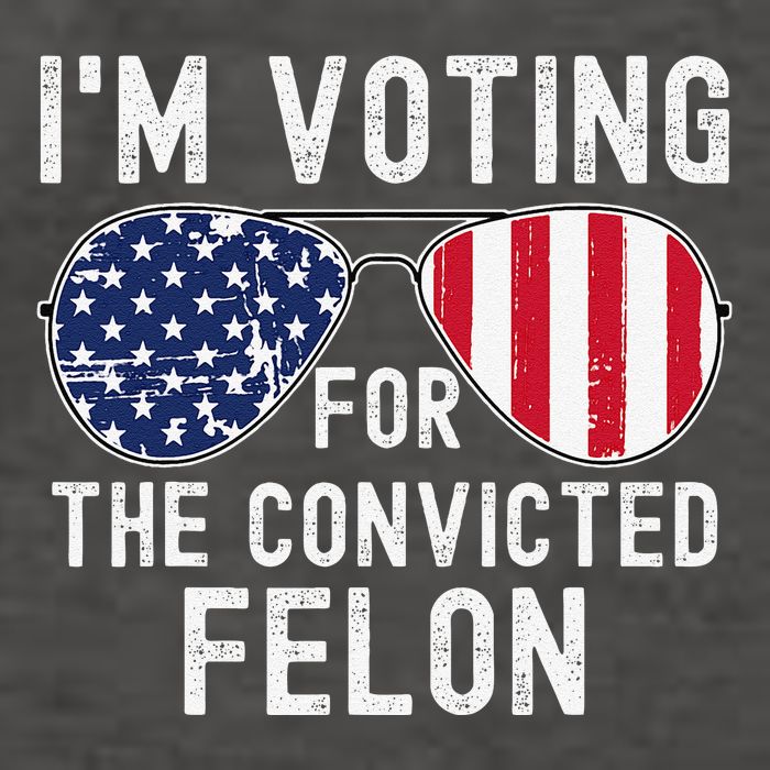 Im Voting For The Convicted Felon July 4th 2024 Vector Backpack