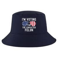 Im Voting For The Convicted Felon July 4th 2024 Cool Comfort Performance Bucket Hat