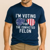 Im Voting For The Convicted Felon July 4th 2024 Performance Shirt