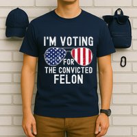 Im Voting For The Convicted Felon July 4th 2024 T-Shirt