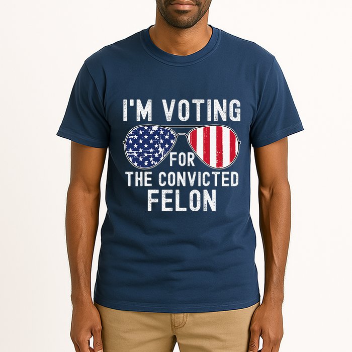 Im Voting For The Convicted Felon July 4th 2024 Tall T-Shirt