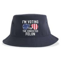 Im Voting For The Convicted Felon July 4th 2024 Sustainable Bucket Hat