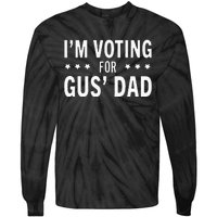 Im Voting For The Gus Dad Walz The Vice Pres 2024 For Kamala Tie-Dye Long Sleeve Shirt